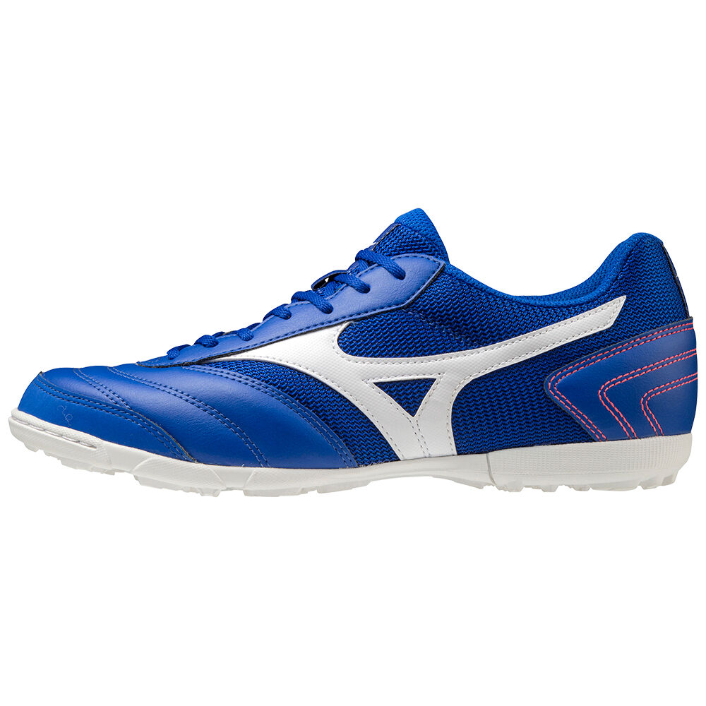 Mizuno Men's MRL Sala Club TF Soccer Shoes Blue/White (Q1GB200364-WPK)